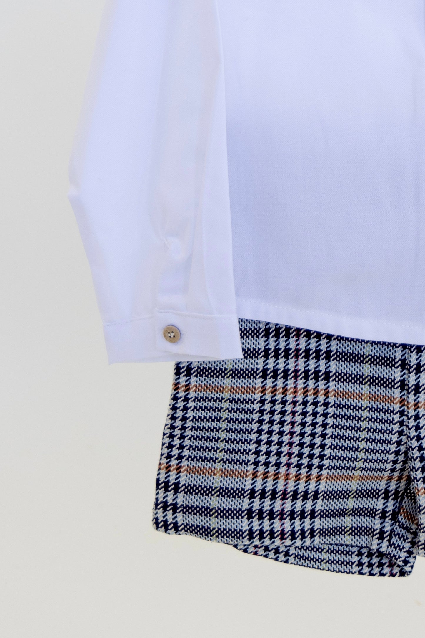 Camisa con Short de Cuadros