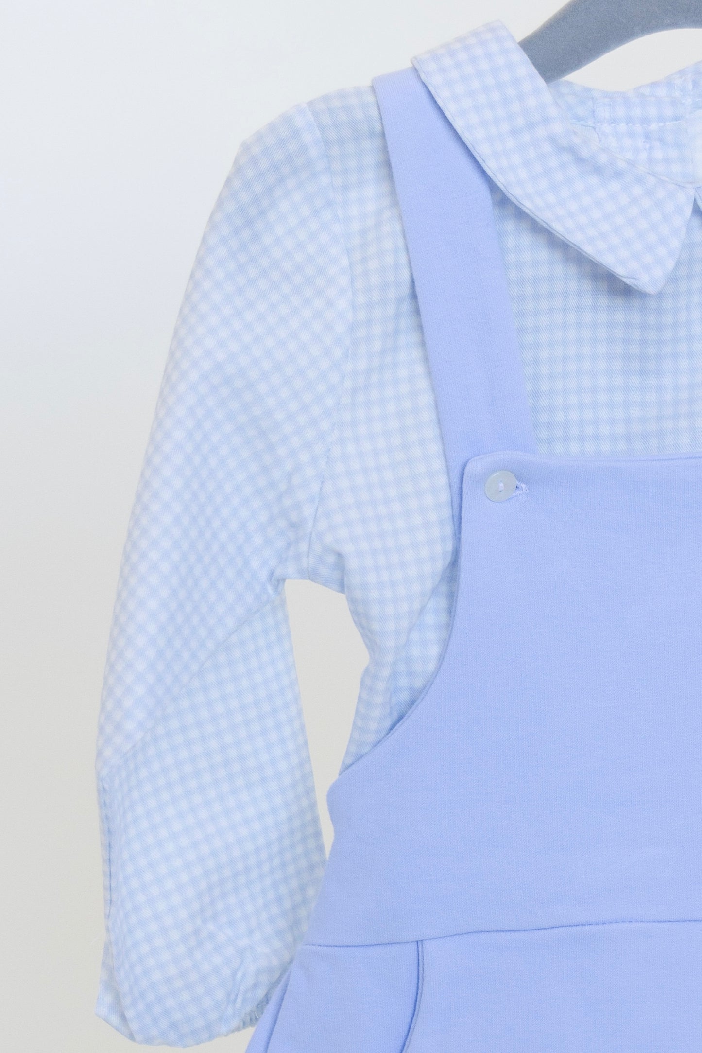 Overol de Short Camisa Cuadros