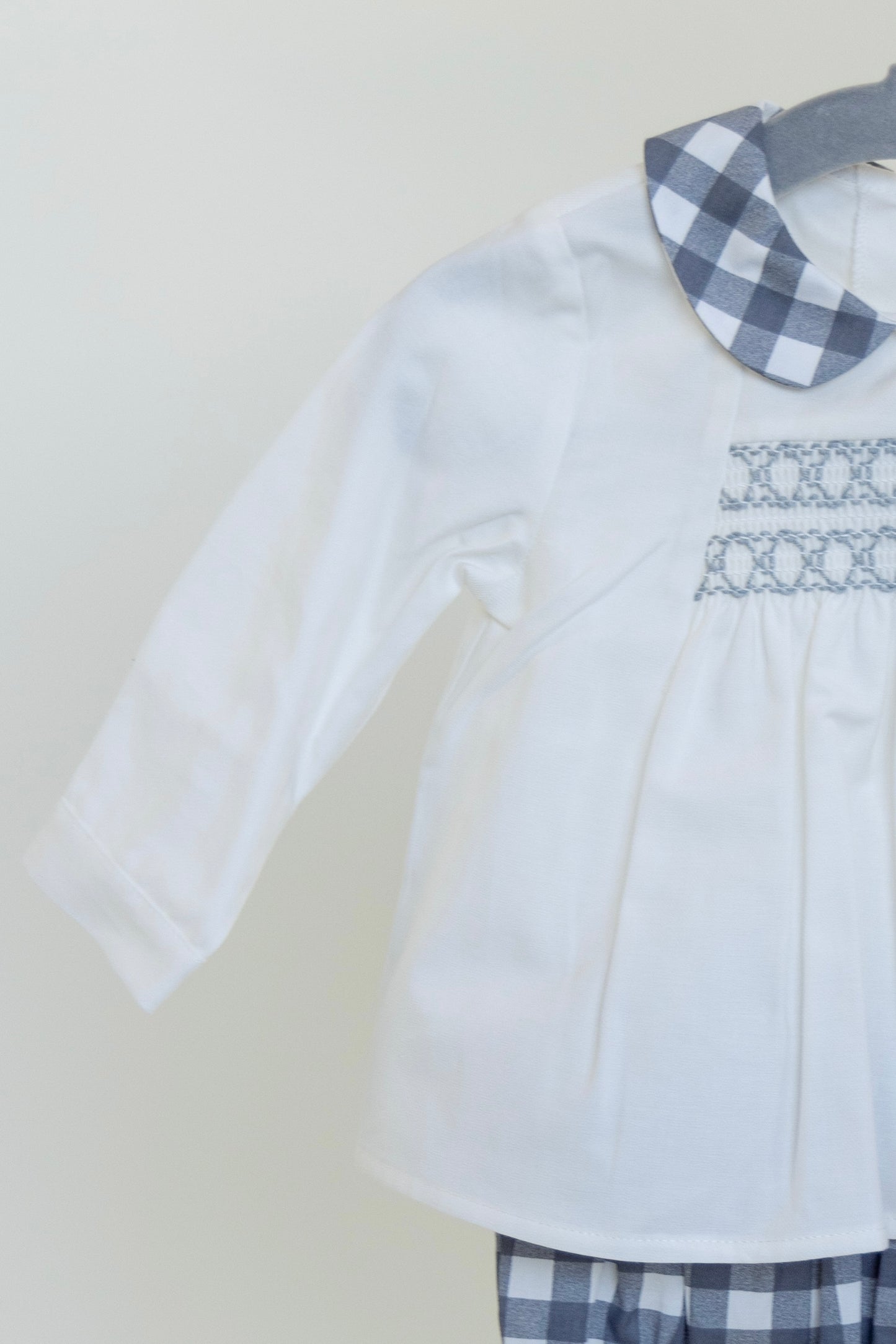 Calzón Cuadros Vichy Camisa Smock