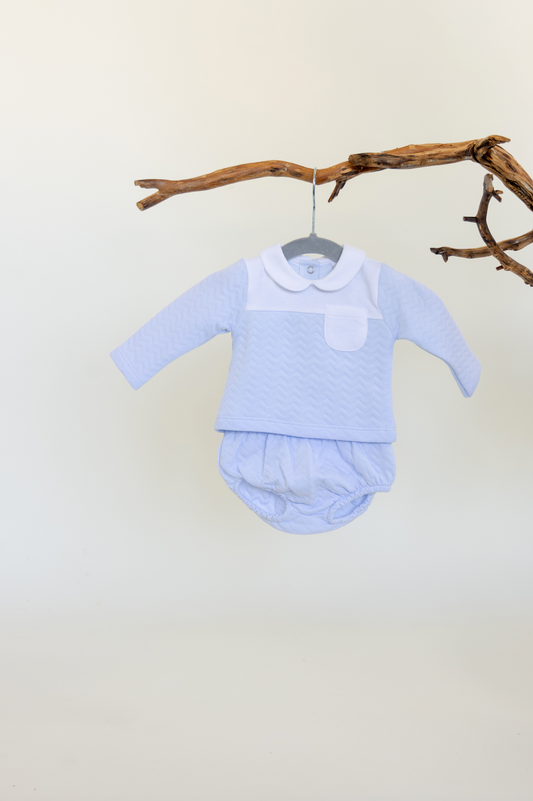 Conjunto Chamarrita Detalle Bolsita