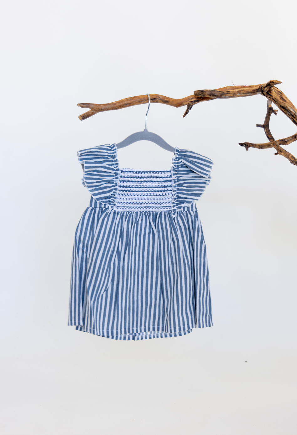 Vestido Rayas Smock
