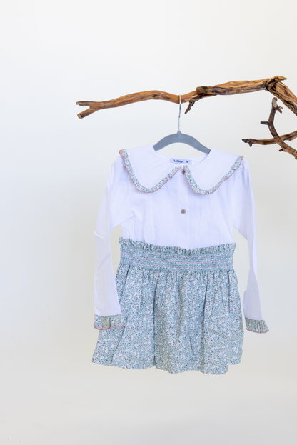 Conjunto Falda Flores