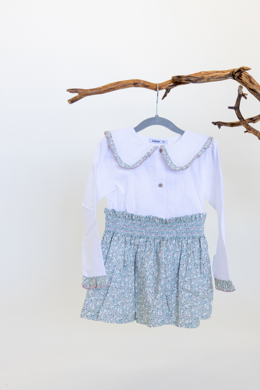 Conjunto Falda Flores