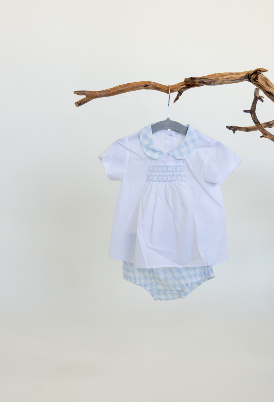 Calzón Cuadro con Camisa Smock