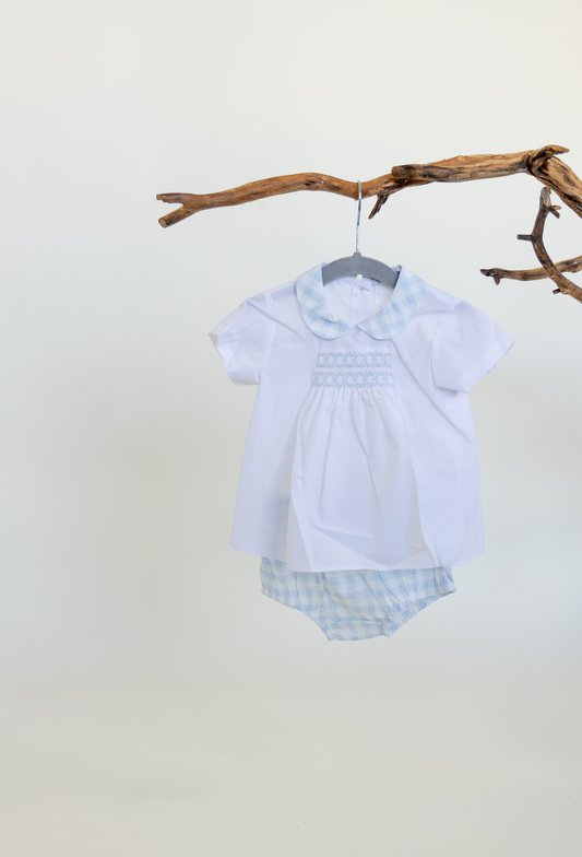 Calzón Cuadro con Camisa Smock