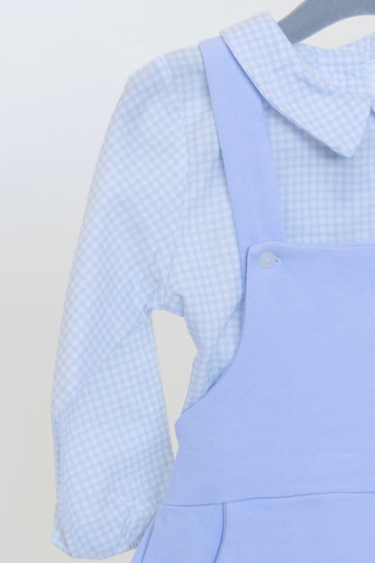 Overol de Short Camisa Cuadros