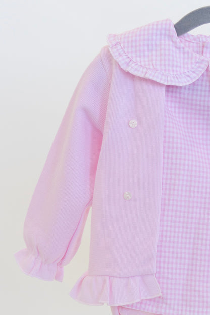 Conjunto 3 Piezas Cuello Volante