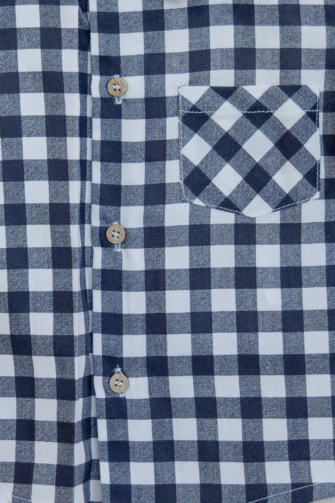Short Pana Camisa Cuadros Pico