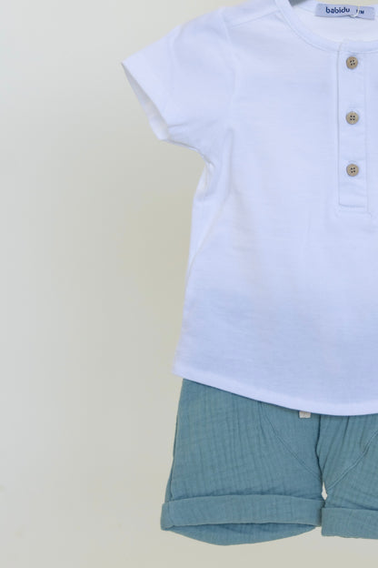 Short Algodón con Blusa